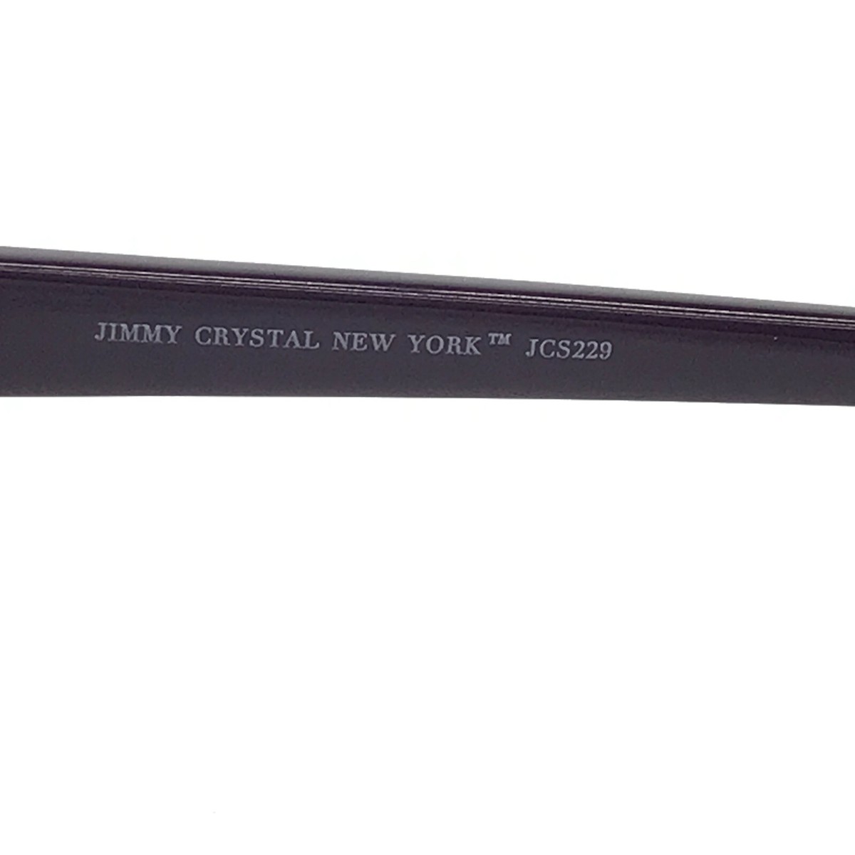 Jimmy Crystal Sunglasses JCS229 PLUM Swarovski Crystals Cat  display picture 2