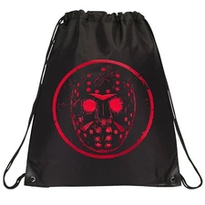 Jason Voorheed - Friday the 13th, Drawstring Bag - Black