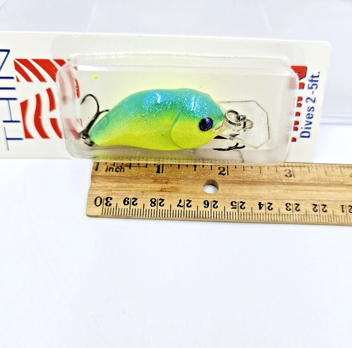 Leurre De Pêche Vintage Norman Big N Crankbait - 5/8 Oz, Or Chromé