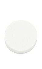 White Cosmetic Sponge Large Circular Foundation Sponge 3.5”