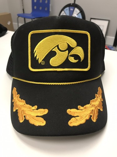 Hayden Fry Vintage Iosw Hawkeye Trucker 