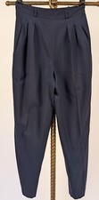 VINTAGE HERMES PARIS LONG PANTS W BUTTON SIDES - SIZE 42