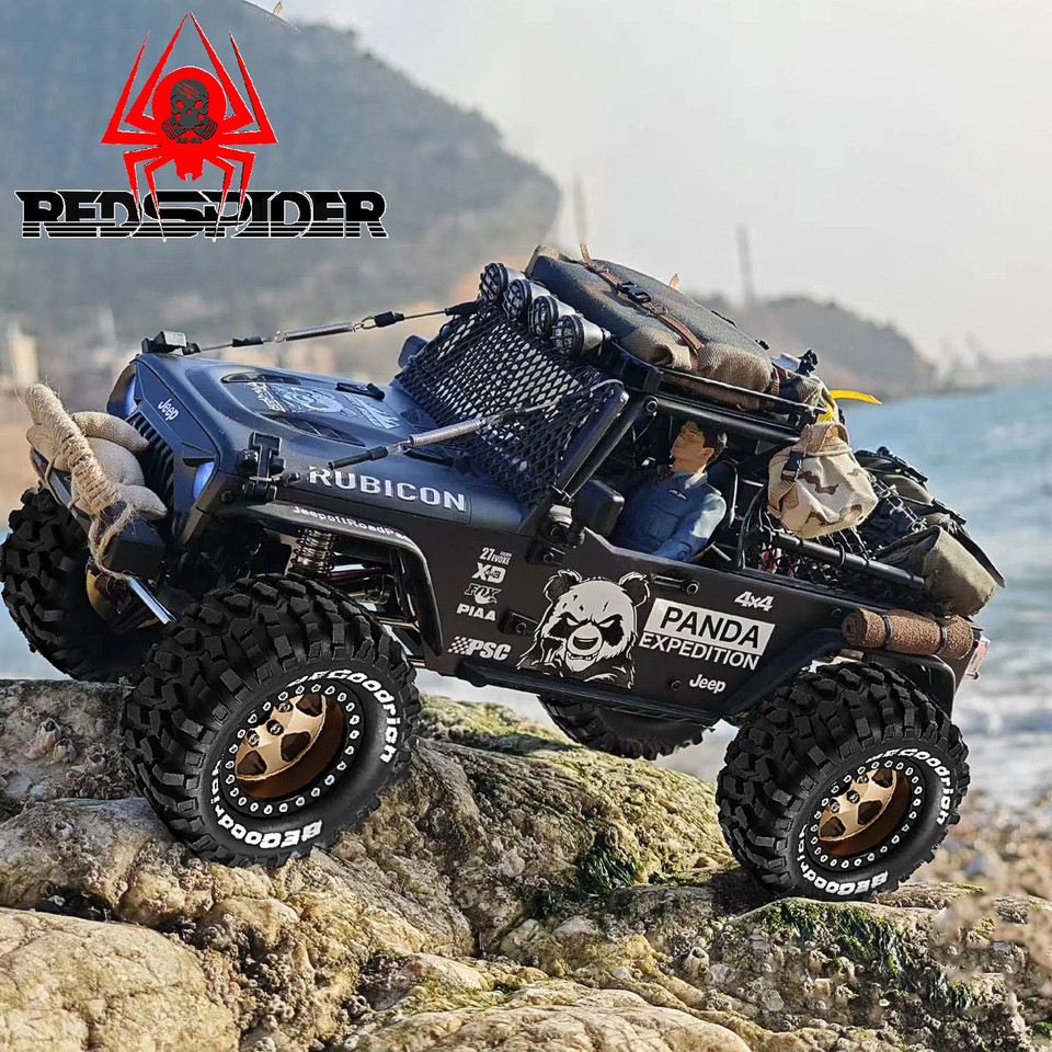 Lot D’outils Miniatures KEEDA – Pioche, Marteau, Hache, Pelle – Échelle 1/10 – Pour RC Crawler TRX-4 SCX10 – Déco Réaliste
