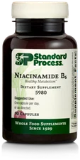 Standard Process Niacinamide B6 Whole Food Energy, Metabolism, 90 Capsules
