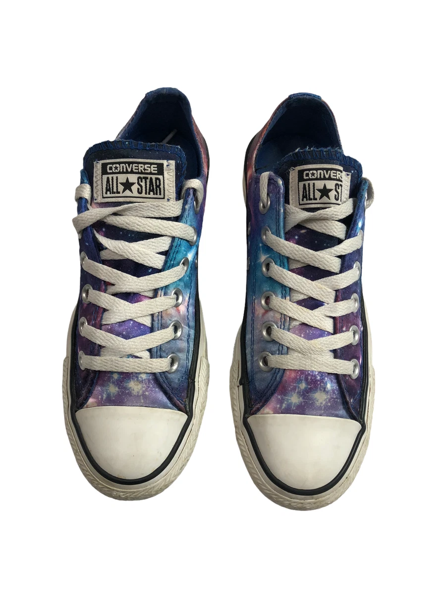 Converse All Star Lo Satin Galaxy Universe Sneaker Shoes Women Size 7 143963C