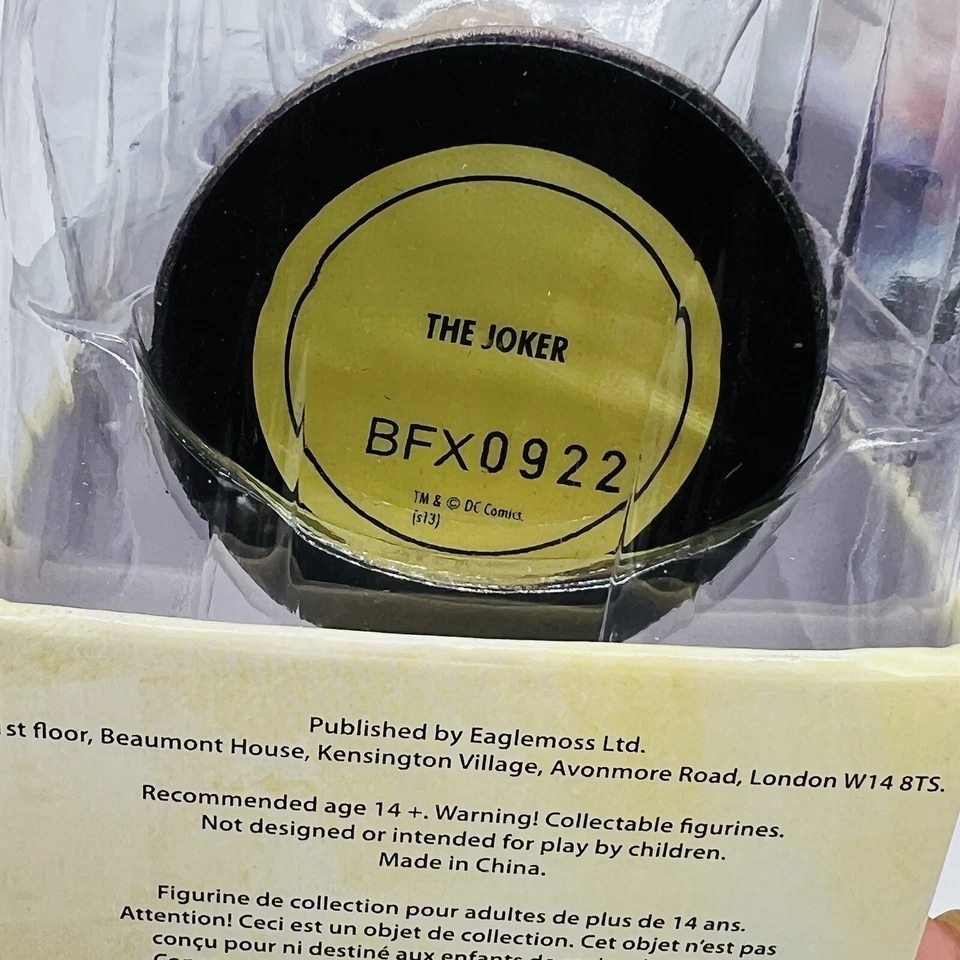 Figura con cargador Eaglemoss DC The Joker #50 COLECCIÓN AJEDREZ Foto 4 de 4