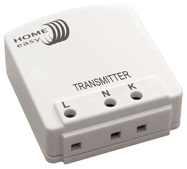 Home Easy HE887 Mini-Einbau-Sender Funk-Einbauschalter Bis 200 Watt-image