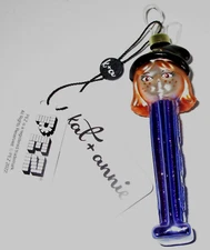 Kat + Annie  PEZ Christmas Ornament~PENGUIN