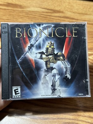 Lego Bionicle  (PC CD ROM, 2003) Game Complete 2 Disks + Mini