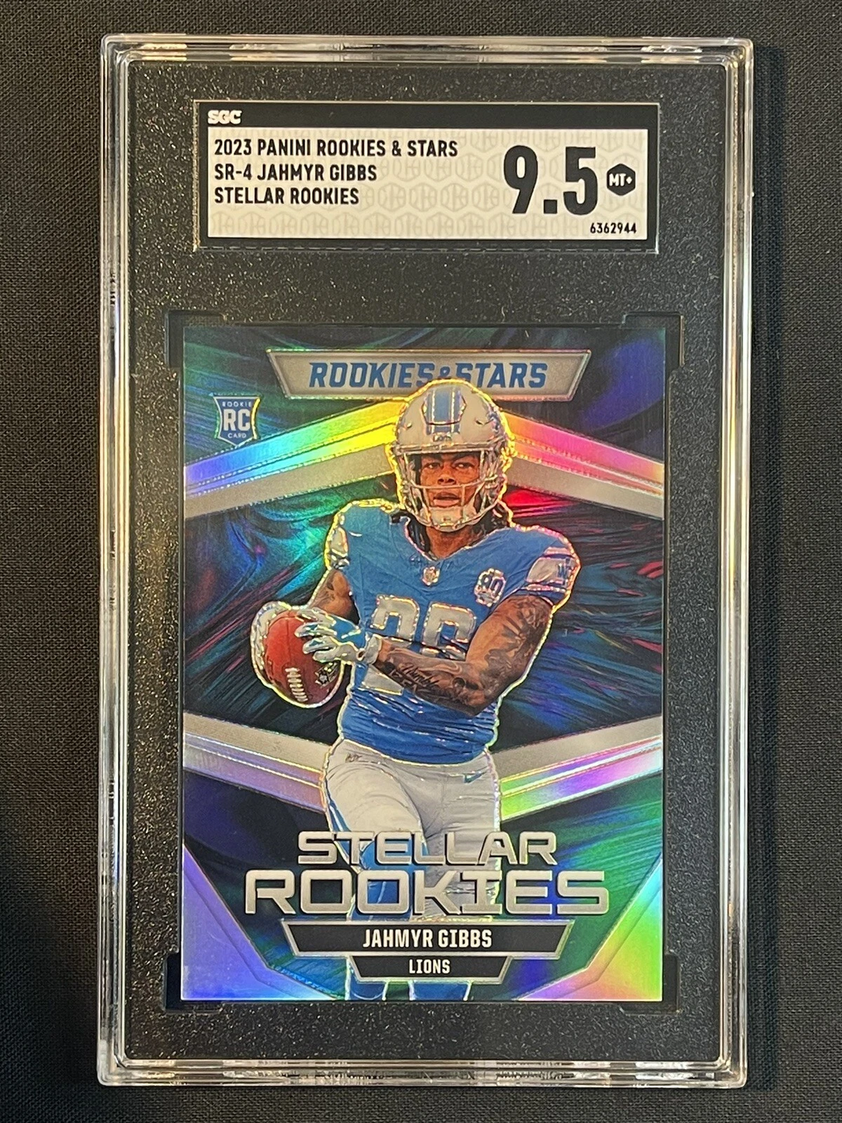 Jahmyr Gibbs Panini Rookies & Stars Stellar Rookies #SR4 Pink