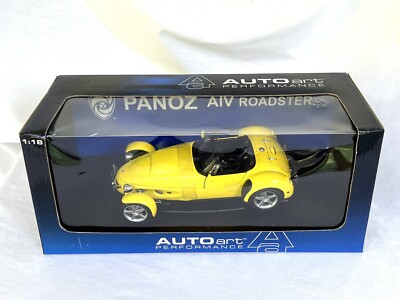 AUTOart / Auto Art Performance - Panoz AIV ROADSTER (Yellow) - 1/18 Diecast