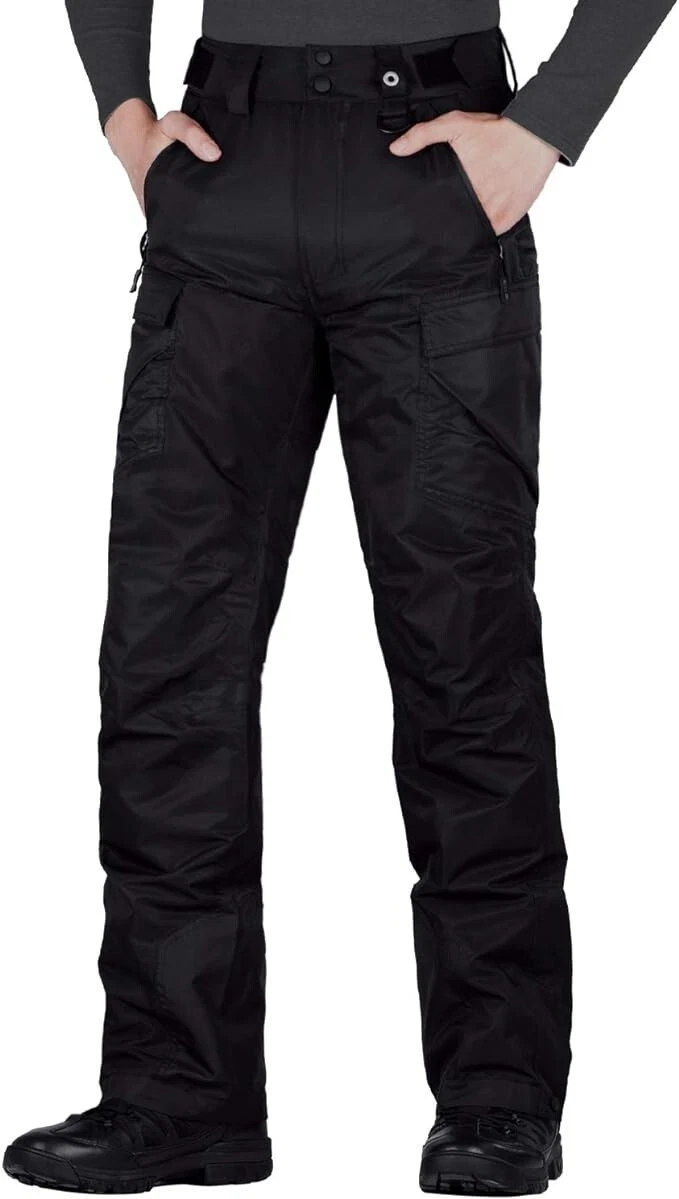 FREE SOLDIER Men's Waterproof Insulated Pants Skiing Snowboarding Pants XXL/34L
Opens in a new windo