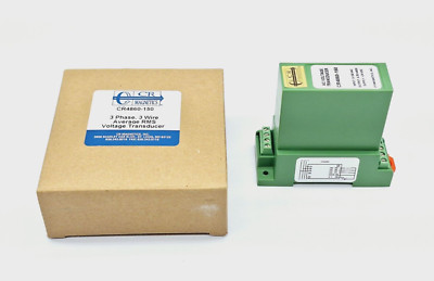CR MAGNETICS CR4860-150 THREE ELEMENT AVERAGE RMS AC CURRENT TRANSDUCER 4-20mADC