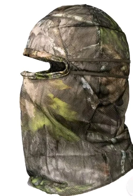 Turkey Hunt Accessories Mesh Facemask Mossy Oak "OBSESSION" NWTF Official Camo - Image 4 of 4