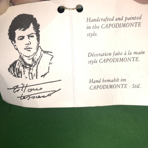 Hermosa dama italiana vintage A.D.L firmada por Vittorio Tessaro hecha a mano en el '90 - Imagen 8 de 11