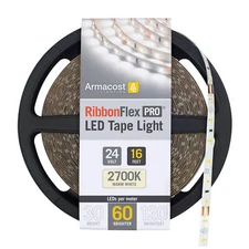 RibbonFlex Pro 24V White LED Strip Light Tape 60 LED/m