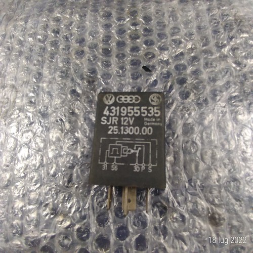 Relay 'Headlight Washers 5 Pin 431955535 Sjr 12V Compatible With VW