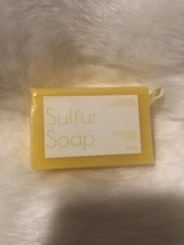 Original Sulfur Soap. Acne, Body Odor and Whitening Sikone Essentials USA . 150g