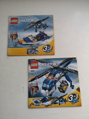 Lego Instructions Creator 4995 Cargo Copter