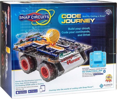 Snap Circuits Code Journey, Build Your Circuit, Commands, and... 