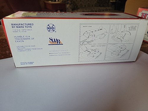 Marx 1994 Humble Airflow Tanker Coin Bank w/ Lights Collector's Edition see pic - Picture 6 of 13
