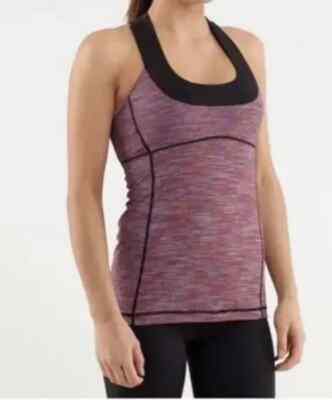 Lululemon Size 8 Tank Top Scoop Neck Wee Are From Space Black March Multicolor