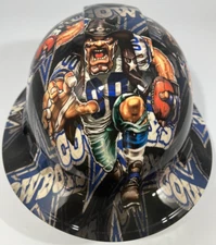 New Full Brim Hard Hat Custom Hydro Dipped DALLAS COWBOYS