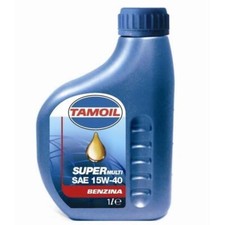 OLIO MOTORE 15W40 LUBRIFICANTE MINERALE TAMOIL AUTO BENZINA DIESEL GPL TRATTORE