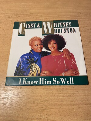 7'' CISSY & WHITNEY HOUSTON * I Know Him So Well (MINT-) + ARIOLA PROMO FACTS