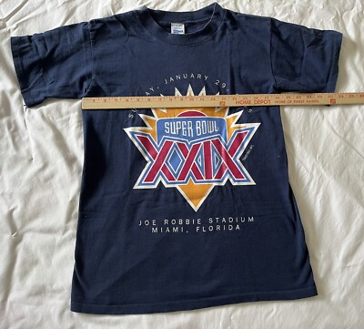 Super Bowl 29 XXIX T Shirt Blue M NFL Football 1995 Mens 49ers