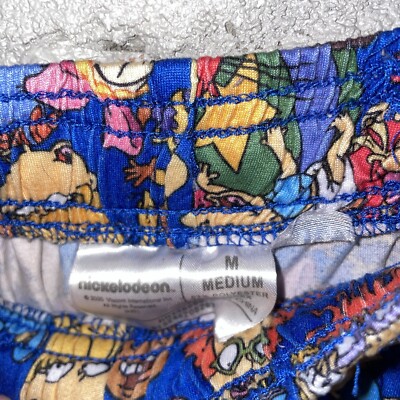 Hey Arnold Ren Stimpy Pantalones De Pijama Nickelodeon Años 90 - Rugrats, Hey Arnold, Ren Y Stimpy Para Hombres Pantalones Dormir Poliéster