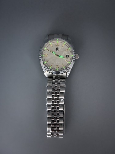 Orologio Meccanico Automatico uomo Datario Luxury acciaio bracciale jubilee - Foto 13 di 15