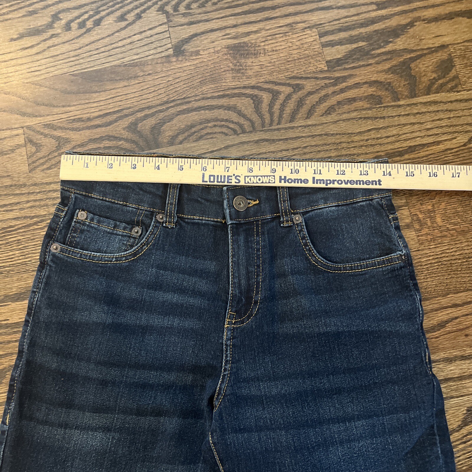 Lucky Brand Jeans Girl Size 14 Blue Classic Fit Straight Leg Stretch Denim - View 6