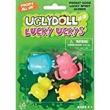 UglyDoll Lucky Uckys 4 piece Pocket Sized Lucky Spirit Guides by Uglydoll