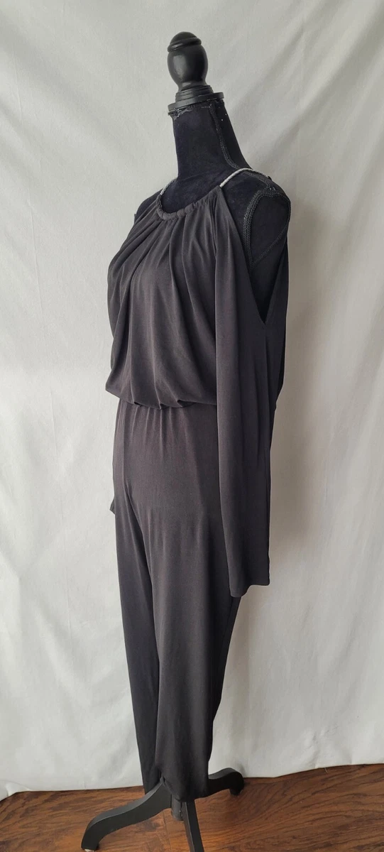 Michael kors 2024 lace sleeve jumpsuit