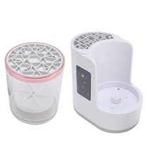 Electric Makeup Brush Cleaner Auto Washer  Quick Dryer For Home/Salon