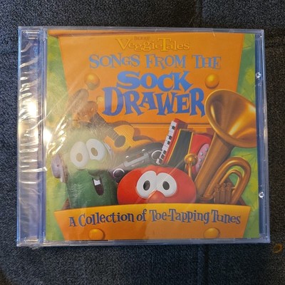 NEW! SEALED! VeggieTales - Songs From the Sock Drawer ( CD - 2008 - Big Idea)