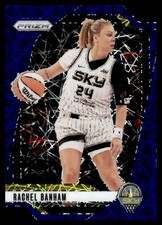 Rachel Banham Blue Velocity #25 2024-25 Panini Prizm WNBA Chicago Sky