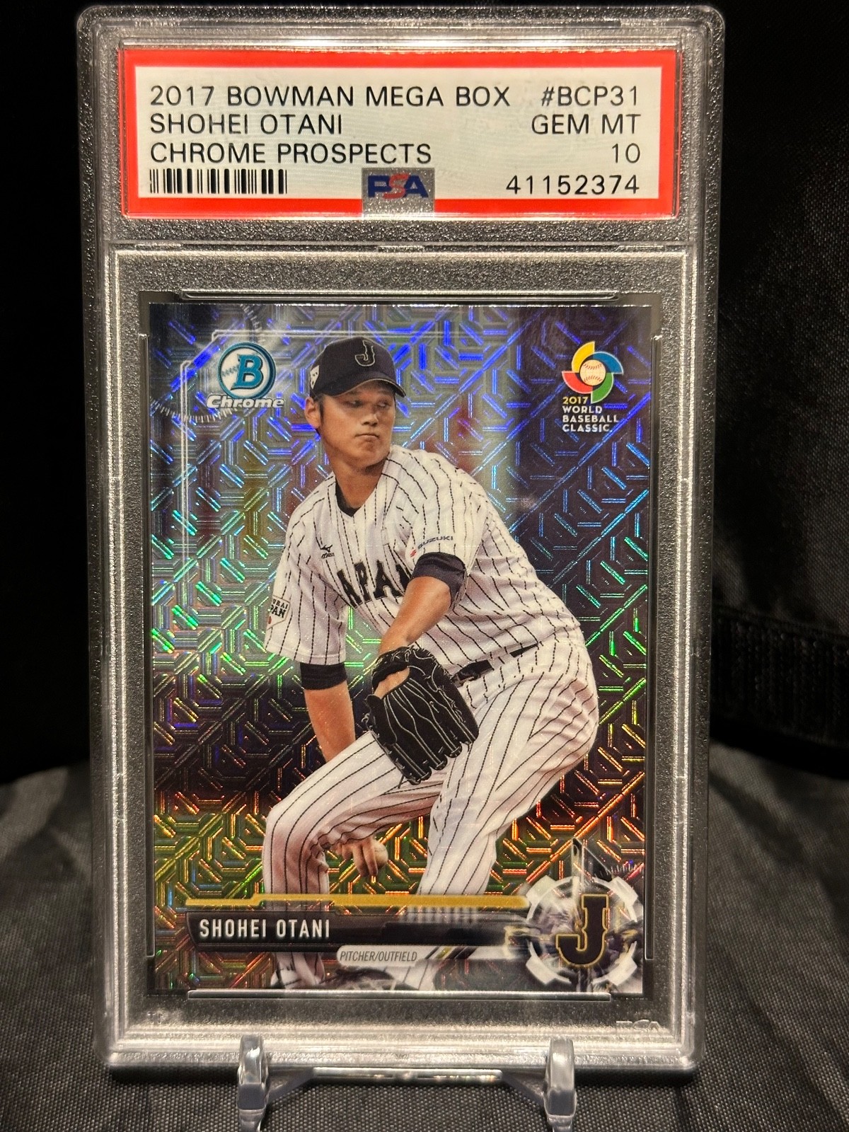 2017 Bowman Mega Box SHOHEI OHTANI CHROME PROSPECTS PSA 10!!!