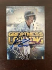 Konnor Griffin auto signed Bowman Greatness Loading .