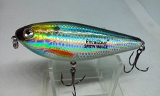 Vtg EXCALIBUR Spit N Image Bill Dance Gizzard Shad 3 1/4" Topwater Fishing lure