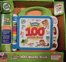 Leapfrog Learning Friends 100 Words Bilingual Electronic Book for Toddlers.
