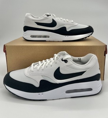 Men's 12 - Nike Air Max 1 '86 OG Golf Sneakers Black/White, DV1403-110