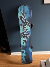 Burton Feather 154cm Snowboard with Bindings, Boots And Travel Bag