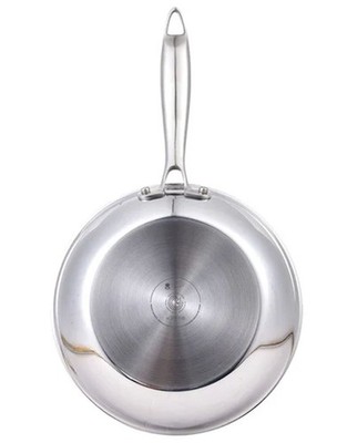 Masterpro Bratpfanne Edelstahl Ø 28 cm Pfanne Induktion