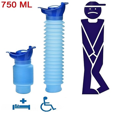 #ad #ad Male Female Portable Urinal Travel Camping Car Toilet Pee Bottle Emergency Kit $4.99