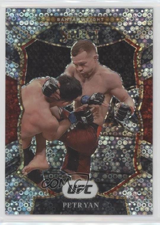 2021 Panini Select UFC Concourse Disco Prizm Petr Yan #79 0g27