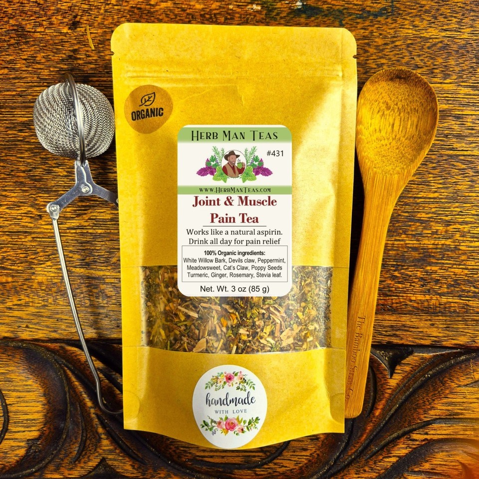 Joint & Muscle Pain Tea - Fast-acting and natural relief for joints ...