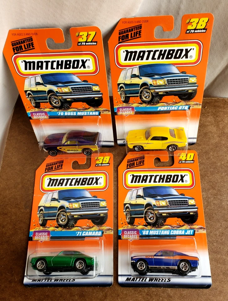 VTG 1998 MATCHBOX CLASSIC DECADES SERIES #37 #38 #39 And #40 LOT OF 4 - Image 3 of 4