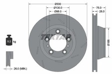Disque de frein Porsche PANAMERA